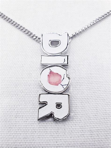 daniel arsham dior necklace